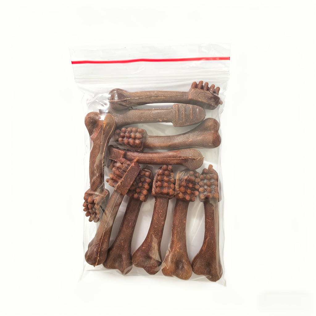 8支牛肉味狗狗磨牙棒 - 送给我的狗狗的最佳礼物，提供广泛的宠物磨牙棒、宠物磨牙玩具、宠物清洁牙棒、宠物解压玩具