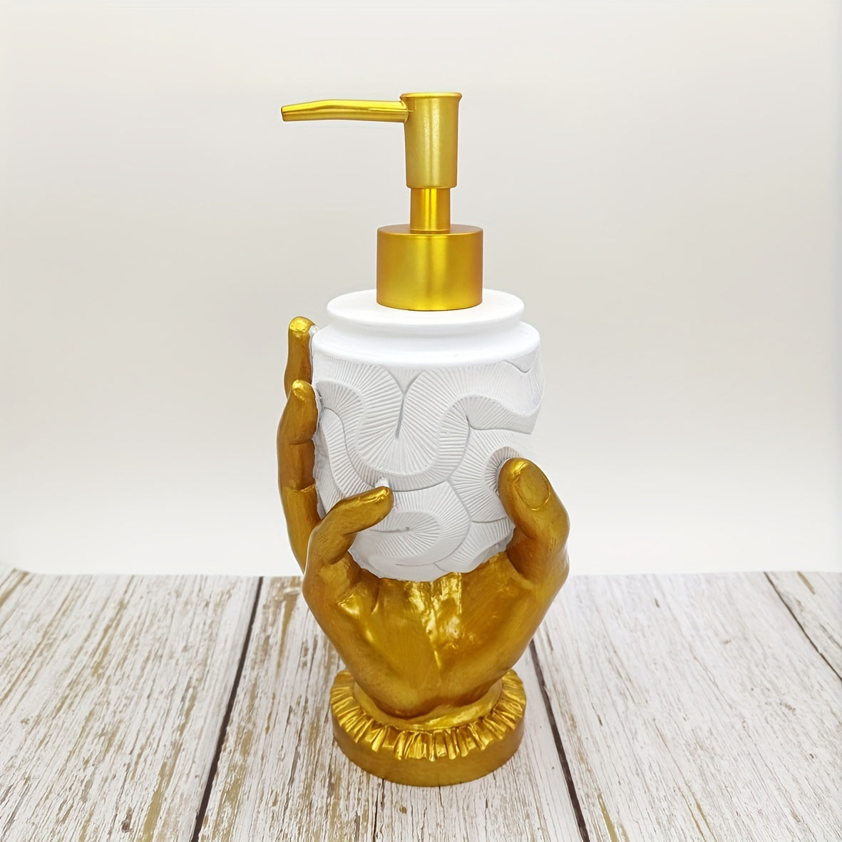 Gold Finger Creative Shaped Lotion Bottle