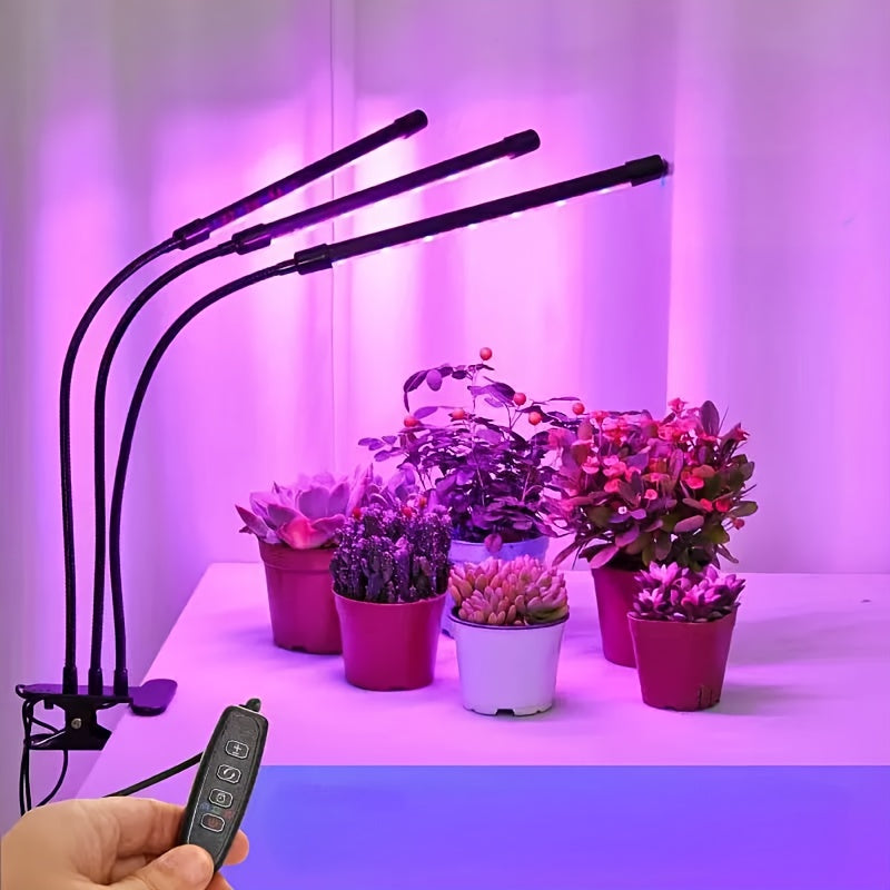 Multifunctional Adjustable Full Spectrum Plant Grow Light, User-Friendly Design, Perfect for Home Gardening and Indoor Plant Growth