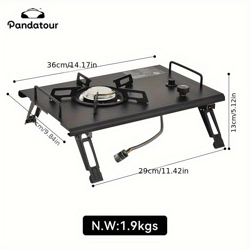 IGT Outdoor Folding Stove, Ultra-Light Camping & Picnic BBQ Table IGT Stove, Single Unit No.1 Folding Outdoor Camping Stove/