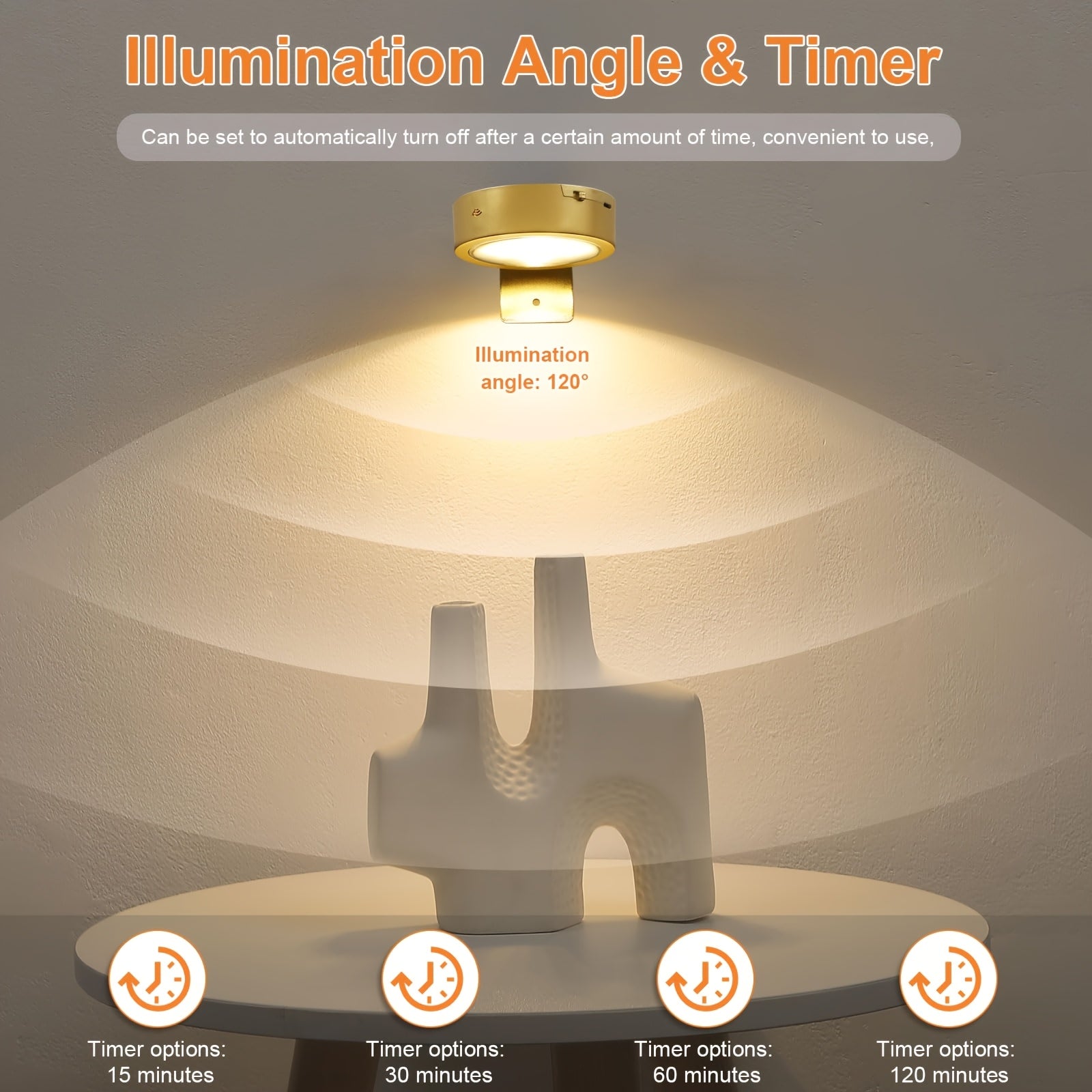 3Pcs Gold Magnetic LED Picture Light, Battery Powered Wireless Wall Lamp, Remote Control Dimmable Timing, 3 Lighting Modes, Art Spotlight for Photo Frame Gallery Decoration