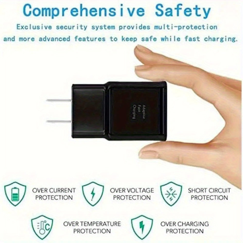 18pcs 18W USB Wall Charger, Fast-Adapting Cube Power Adapter with Various Safety Features, Compatible with Android And Other Devices, Supports QC 3.0/AFC, Ideal Charging Solution for Devices, Quick Charging Adapter for Users