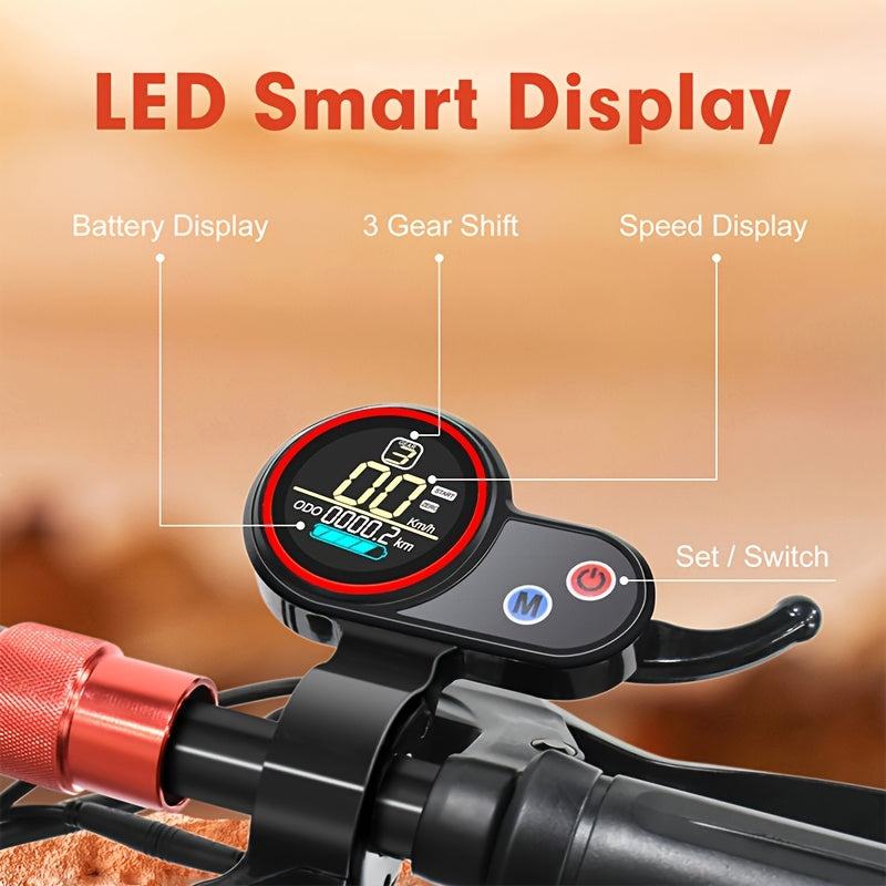 Mankeel MX-14 800W 电动滑板车 10英寸越野轮胎 | 可折叠，最大续航60km，手机充电USB接口，RGB氛围灯，转向灯，适合青少年/成人，城市通勤，户外旅行，户外娱乐