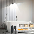 Smart LED floor lamp, gooseneck reading table lamp, 3-color temperature adjustment, stepless dimming, suitable for living room, bedroom