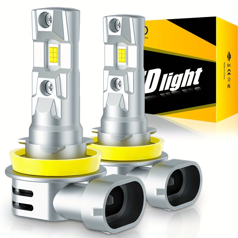 AILEO 2-Pack H11 LED Headlight Bulbs, Canbus Compatible, for H4, HB3, 9005, HB4, H9, H16JP and H8 Types, Provides 22000 Lumens and 100W Super Brightness, 6500K Color Temperature, for Car Turbo Headlights