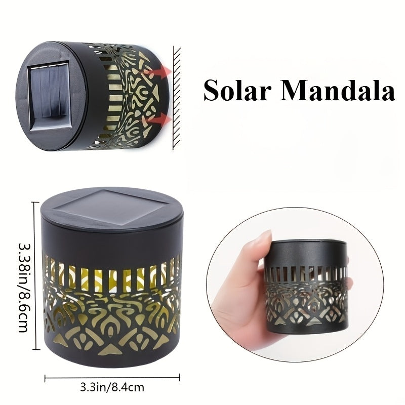 Solar Lotus Light, Lotus Design, Garden Decoration, Courtyard Decoration, Outdoor Decoration, Wall Solar Decoration