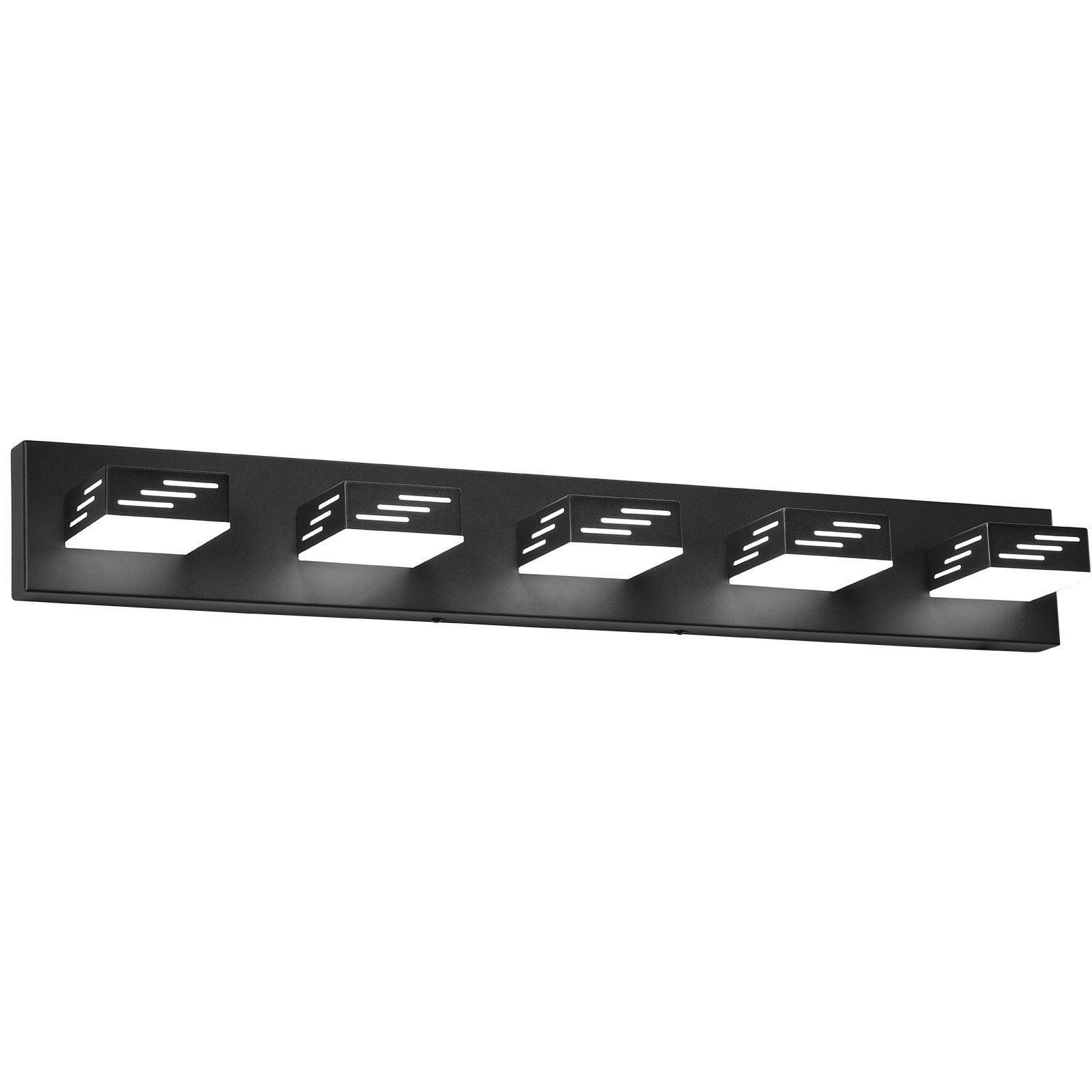 VEVOR 3/4/5/6-Light LED Modern Bathroom Wall Lamp 19.69/25.6/33.5/40.2-Inch Wall Light