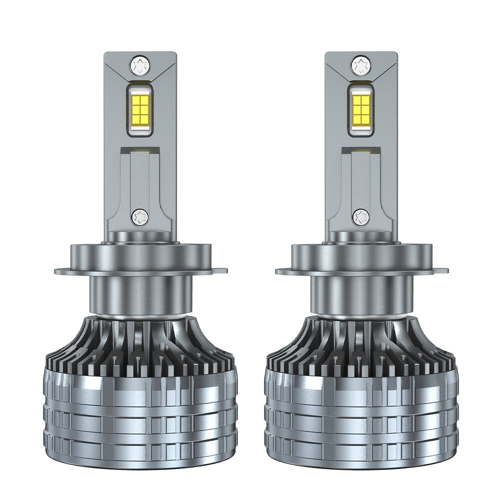 2Pcs H7 H4 H11 LED Car Headlights Canbus 220W H1 H8 Bulbs 9005 HB3 9006 HB4 9012 9007 HB5 9008 H13 LED Bulbs Turbo Light 6000K White 12V