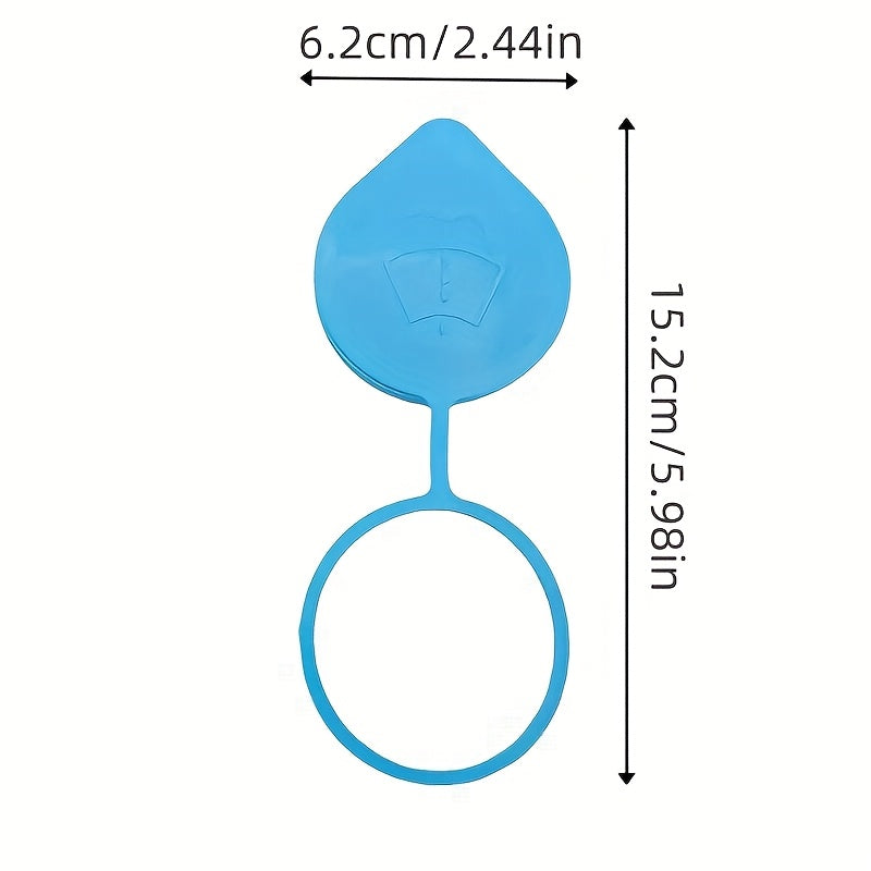 Windshield Wiper Washer Fluid Reservoir Tank Cap, Universal Fit