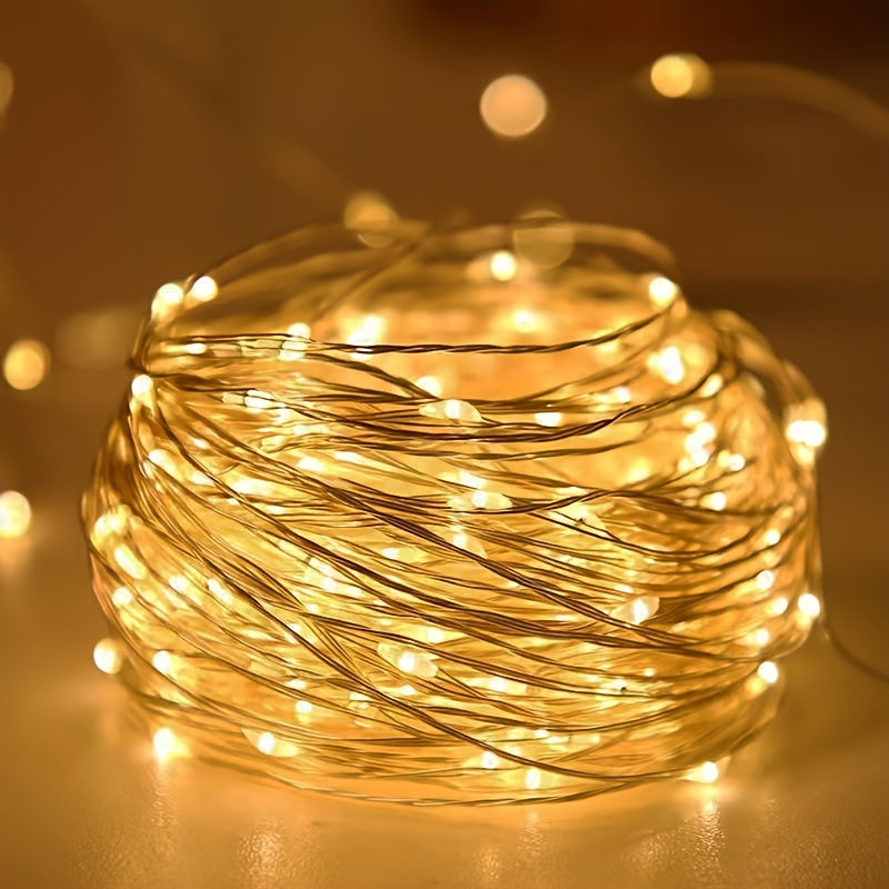 1PC 灯串适用于卧室、派对、婚礼、圣诞节万圣节装饰 灯 50/100LED