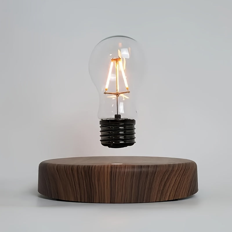 Modern magnetic levitation bulb - energy-saving, adjustable brightness, suitable for bedroom, office, bar and reading room decoration