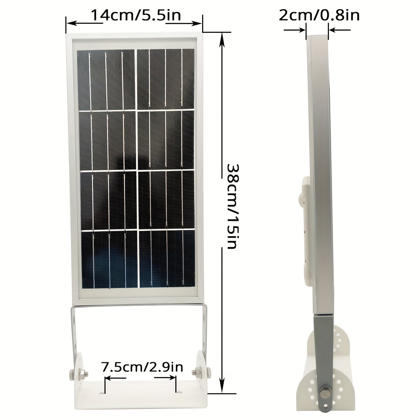 1 Solar Outdoor Street Light IP65 Waterproof 30LED Wall-Mounted Metal Sensor with 3 Lighting Modes, Automatic Dusk to Dawn, Perfect for Garden Light, Deck, Patio, Pathway, Garage, Parking Lot