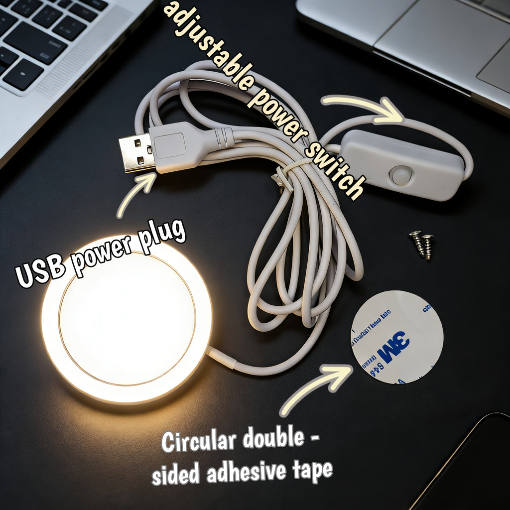 6300K cool white, 4300K neutral white, 3300K warm yellow, 3 color temperatures available, ultra-thin ceiling spotlight, 60mm round body design, 2 shell colors to choose from, suitable for multiple places, compact and exquisite