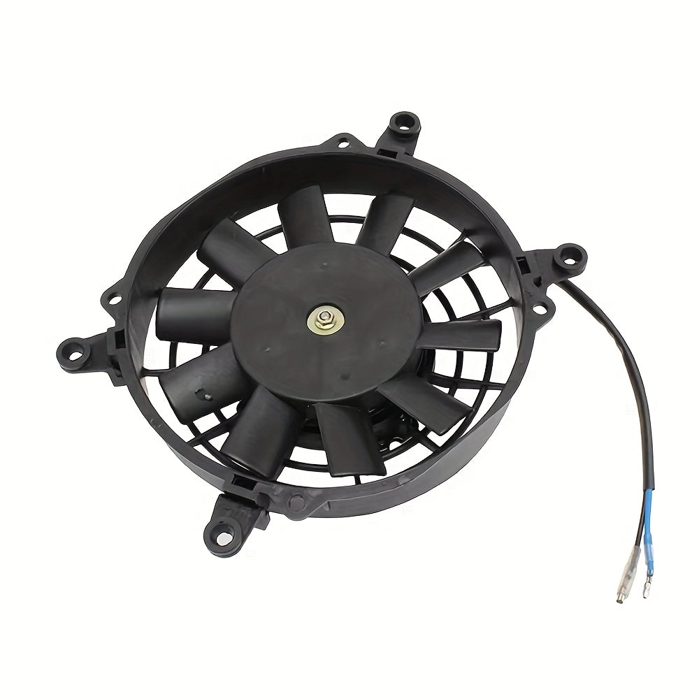 8 Inch 12V Motorcycle Cooling Fan, Universal Parts for 150CC 200CC 250CC ATV Quads, Suitable for Car Air Conditioning Condenser