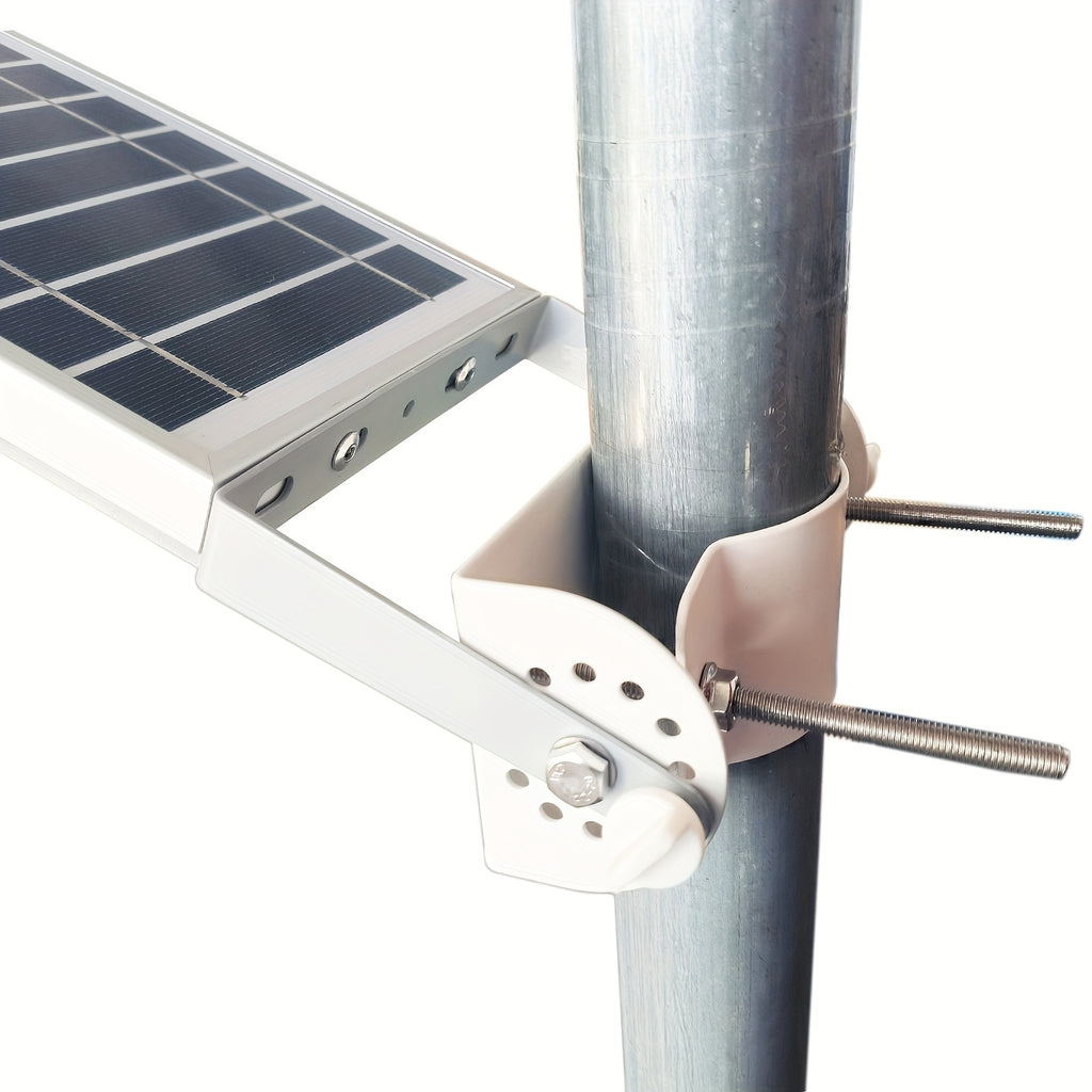 1 Solar Outdoor Street Light IP65 Waterproof 30LED Wall-Mounted Metal Sensor with 3 Lighting Modes, Automatic Dusk to Dawn, Perfect for Garden Light, Deck, Patio, Pathway, Garage, Parking Lot