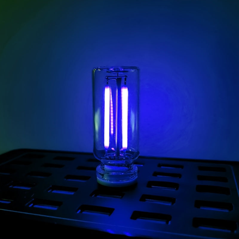 RGB vintage tube ambiance light, cyberpunk style, USB powered, multi-color changing desktop decorative night light, creative gift, bedroom lighting / party decoration / DIY project multi-purpose, preferred gift for Christmas