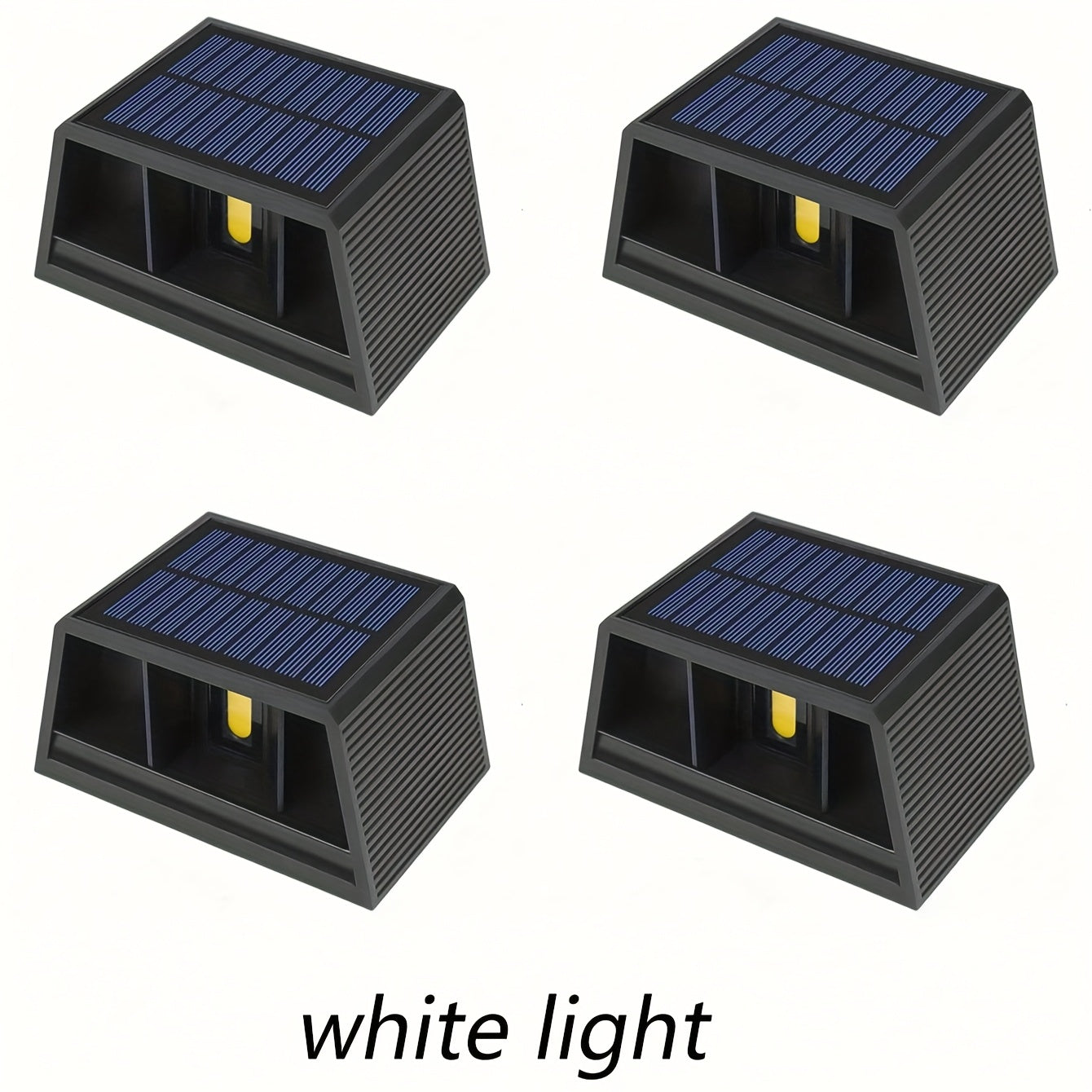 2pcs/4pcs Solar LED Wall Light, Adjustable Lighting Range, Up and Down Wall Light, for Outdoor Garden, Patio, Ambient Light, Modern Villa Landscape, Pathway, Hallway