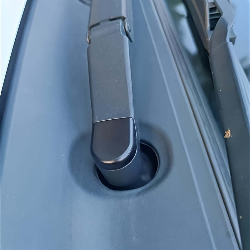 2-Piece German Series Wiper Kit - High Quality Synthetic Rubber Wiper Nut Cover, Durable Reliable Replacement, for Specific Toyota Models, Easy to Install, Compatible with German Series Vehicles, Vehicle Maintenance, Stylish Design