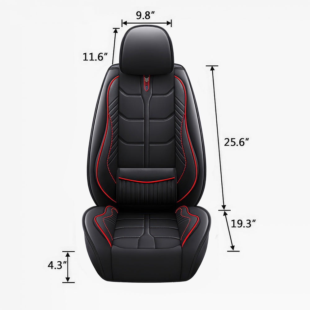 Full Coverage Car Seat Covers, Seat Covers for Sedan, SUV, Pickup Truck, Auto Seat Covers, Car Seat Cushions, 5-Seat Multi-Color Options Seat Covers