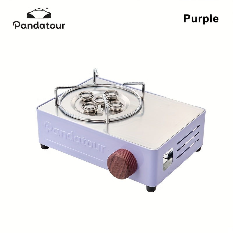 5-Burner High-Power Portable Camping Gas Stove, Ideal for Picnic, Home Cooking & Tea Brewing – Outdoor Cooking Set with Stainless Steel Safety System