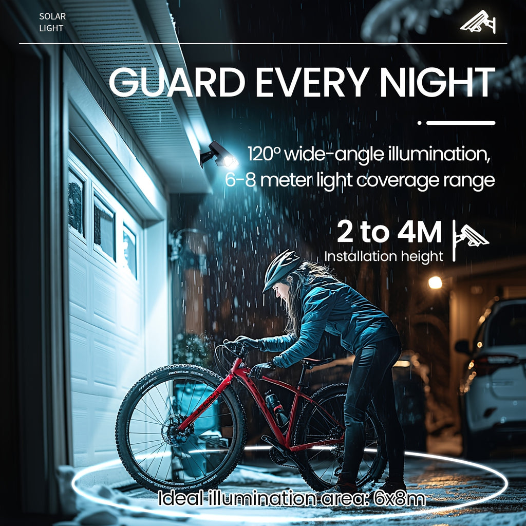 1pc LED Ultra-bright Solar Wall Light | HD Camera Design | Dazzling Bright Light with Motion Sensor | Realistic Surveillance Effects | Remote Control Included | Anti-theft Feature | Durable ABS Material Suitable for Commercial Streets and Garages