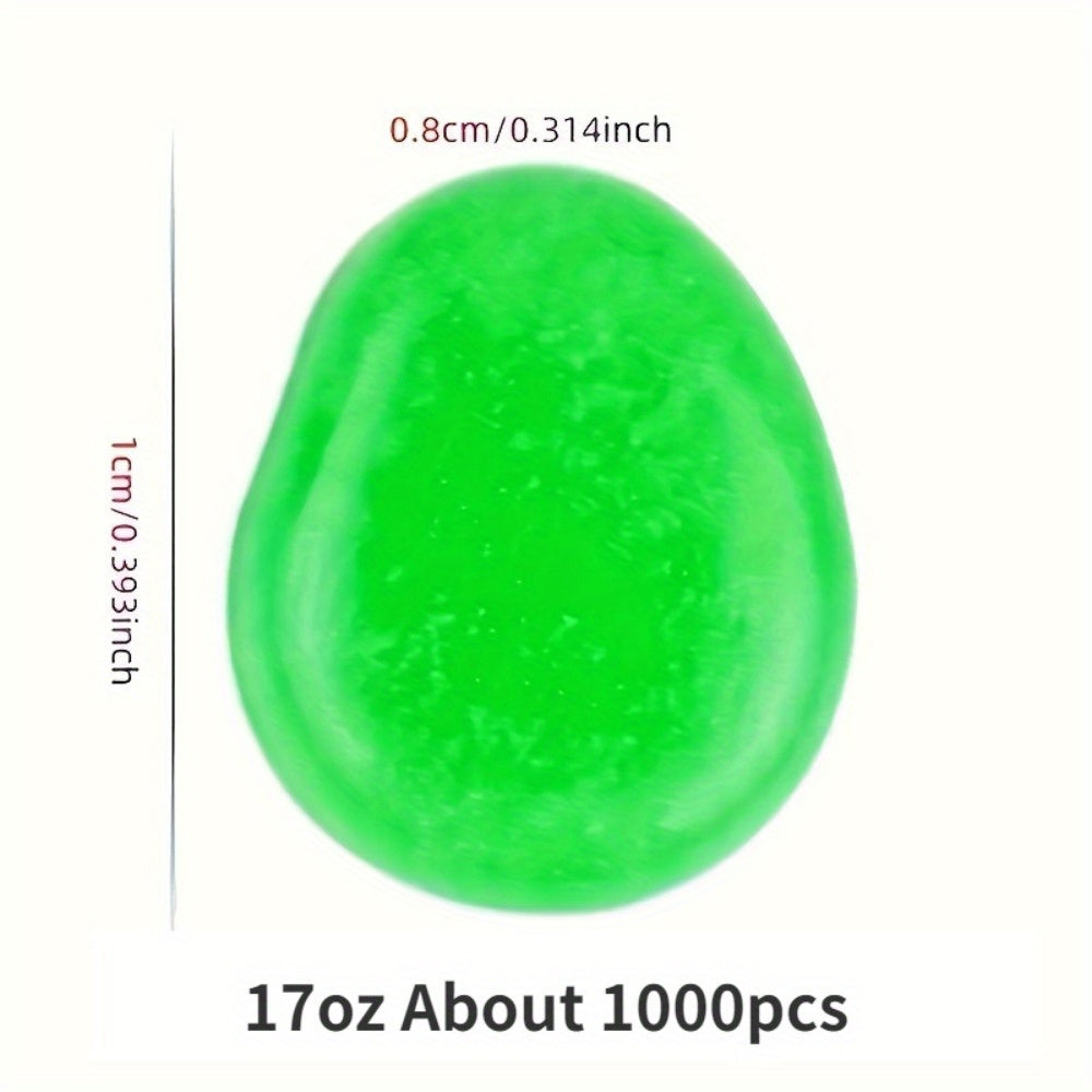 500pcs Blue/Colorful Glow Stones | Outdoor Garden Pathway Stones, Glowing Pebbles, Perfect for Courtyard, Walkways, Potted Plants, Aquarium Decoration, Landscape Glow Rocks