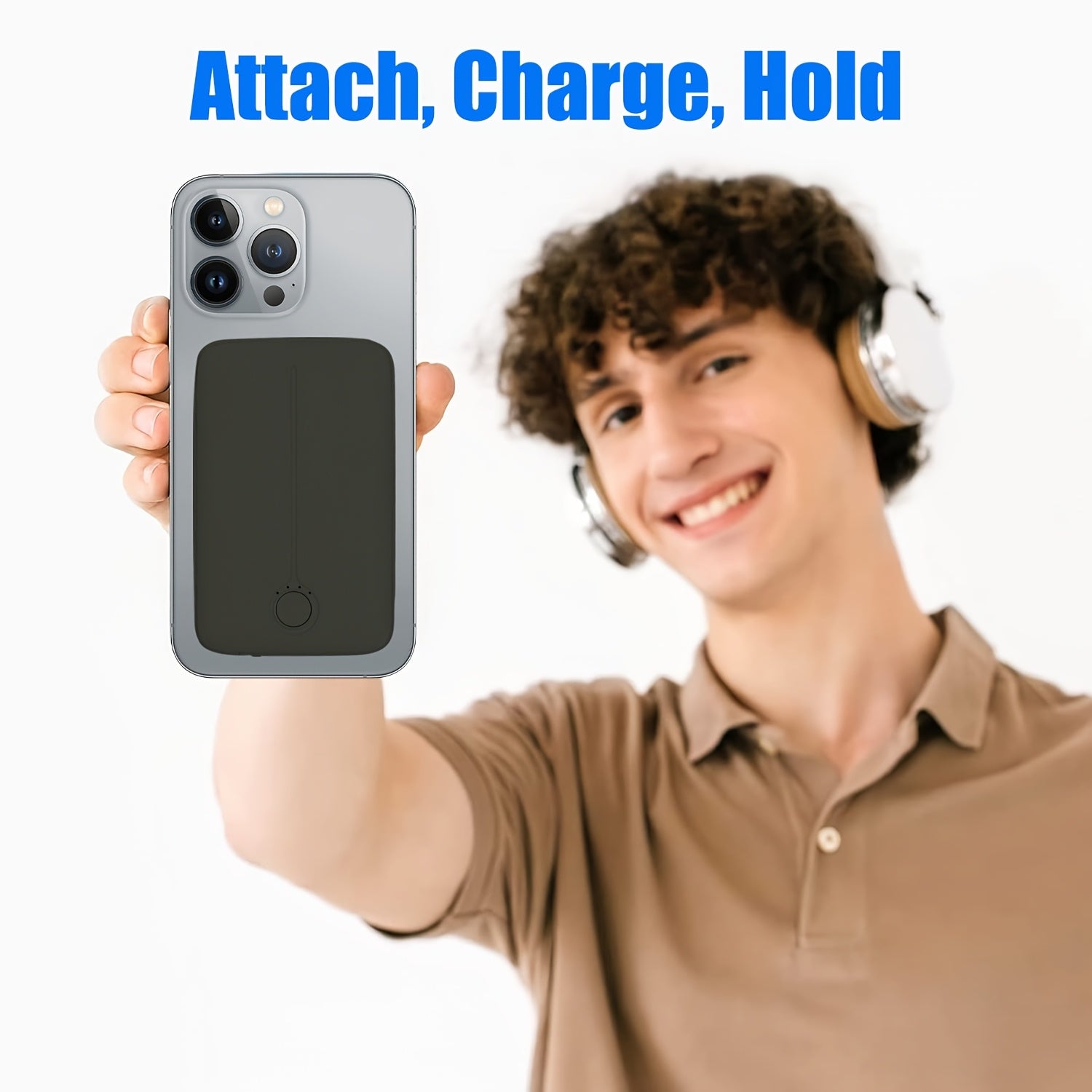 Sleek 5000mAh Magnetic Power Bank with USB-C & Compatibility - 20W Fast Charging, Portable Battery Pack for iPhone 15/15 Plus/15 Pro/15 Pro Max, for iPhone 14/13/12 Series - Durable Polymer Lithium Battery, Fast Charging Support|Compact Charger|Magnetic A