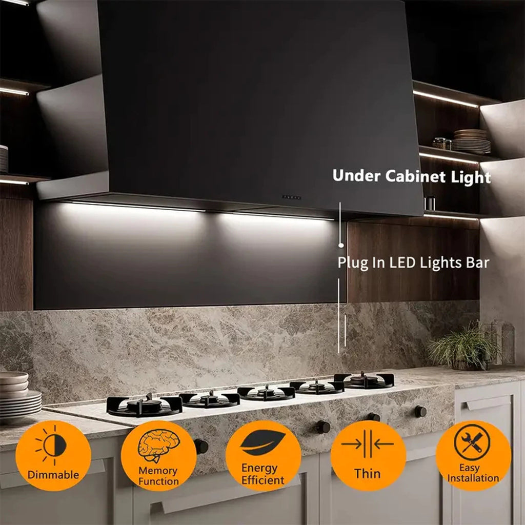 LED tube reading light for studying, with 3 color options, USB plug, suitable for night use, available in 11.81-inch / 15.75-inch lengths, dimmable, suitable for bars, nightstands, cabinets, an excellent Christmas gift